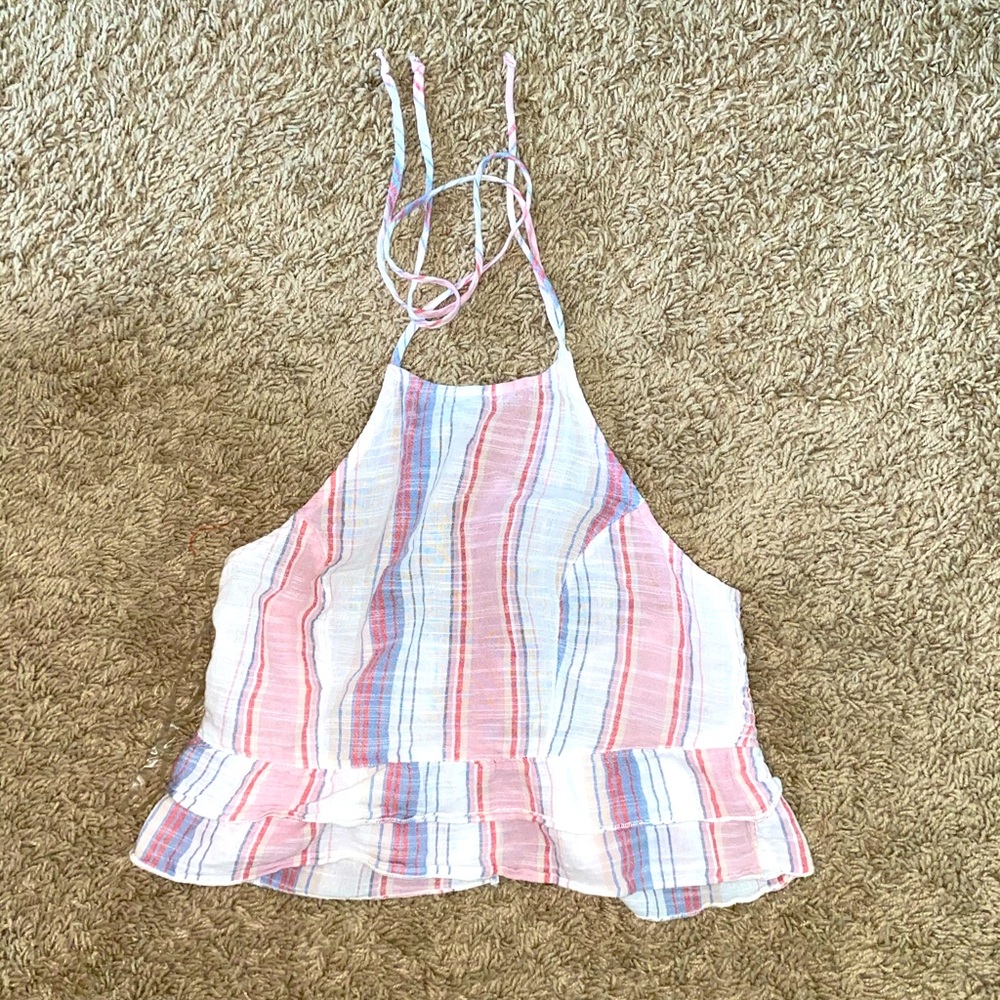 neck tie top! (size XS)